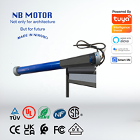 NB MOTOR 433mhz Porte de Garage Télécommande et Récepteur Rf pour Porte à Volet Roulant