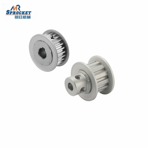 Puleggia di distribuzione in alluminio HTD 3M 5M 8M 14M con chiavetta - Product Image 1