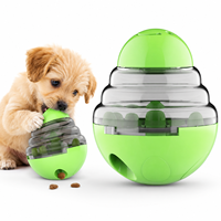 Jouet distributeur de friandises pour chien Roly Poly en gros, jouet boule à friandises pour chien à alimentation lente, jouet de dentition et de puzzle pour chien