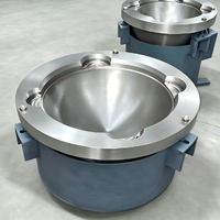 Moule de fonderie robuste en fonte pour chaudron de cuisson sur mesure, grande capacité, 500 kg, haute précision, longue durée de vie