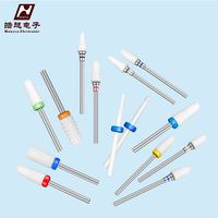 HOWYEA Embouts de ponceuse à ongles portables en acier inoxydable à tête robuste - Grain 3000 pour ponçage des ongles en acrylique et nettoyage des cuticules