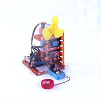 Kit de Robot Vehículo de Jardinería Inteligente Home Inventor, 8 Proyectos Interesantes, Educación en Ingeniería Mecánica, Placas de Circuito Anodizadas