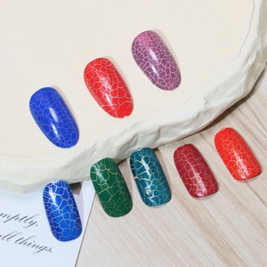 ชุดเจลทาเล็บแบบแตกง่าย 6 สี สำหรับขายส่ง ใช้กับหลอดไฟยูวีเพื่อทำเอฟเฟกต์แตกแบบ Air Dry Crackle - Product Image 4