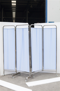 Divisor Plegable Resistente para Aislamiento Médico Móvil Ginee, para Enfermería, Salón de Belleza, Uso Hospitalario, Pantalla de Privacidad Impermeable - Product Image 4