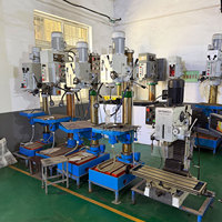 Perceuse verticale industrielle Z50, type pilier 30 mm, tête à engrenages, équipement de perçage multifonctionnel avec roulement de moteur