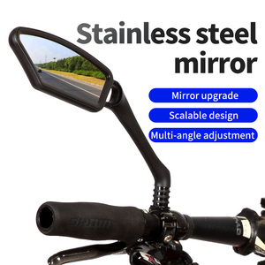 360 rotazione retrovisore grandangolare Mtb specchio per Mountain Bike specchio per bicicletta <span class=keywords><strong>da</strong></span> strada estensibile regolabile - Product Image 1