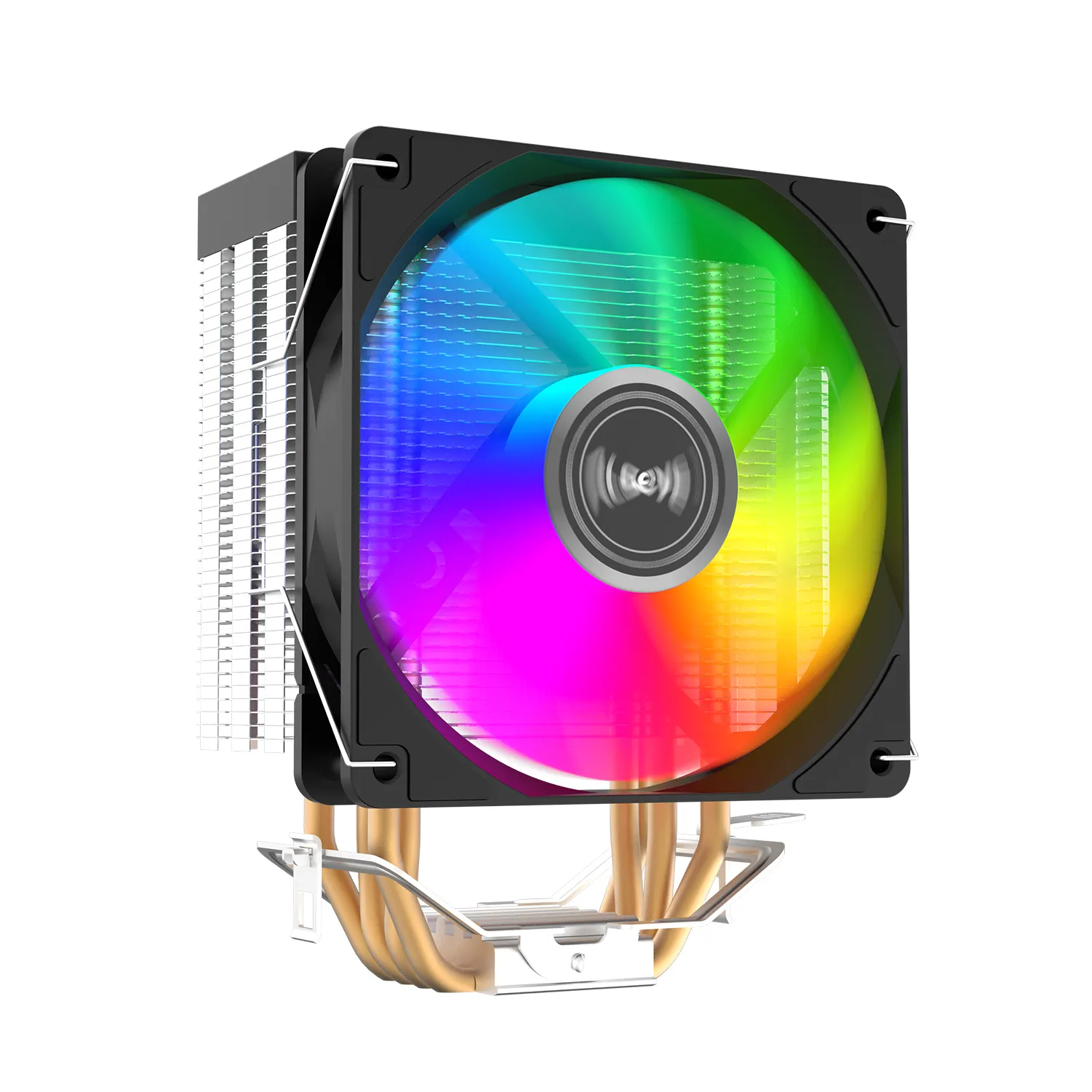 ALSEYE CPU-Kühler mit 4 Heatpipe und 120mm statischem RGB-Lüfter für Gaming-PC-Baugruppe