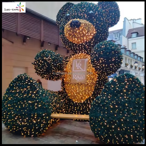 Luces Decorativas Navideñas para Exteriores con Motivo de Oso Polar LED, Clasificación IP44, 2700K Blanco Cálido, Fácil Instalación - Product Image 5