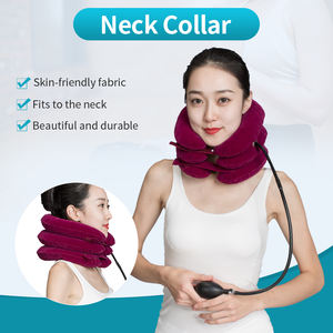 Dispositivo de tracción para cuello <span class=keywords><strong>Cervical</strong></span>, Camilla De cuello inflable, cuello crónico y alivio del <span class=keywords><strong>dolor</strong></span> de hombros, cuello <span class=keywords><strong>Cervical</strong></span> Brace Collar - Product Image 2