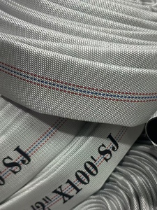 2.0 <strong>Inch</strong> 25m NBR Duraline White PVC/TPU <strong>Rubber</strong> Lay-Flat Discharge Garden Fire <strong>Hose</strong> - Product Image 6