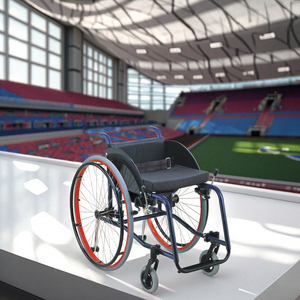 Fauteuil roulant léger <span class=keywords><strong>en</strong></span> <span class=keywords><strong>aluminium</strong></span> pour les sports de tir à l'arc pour les fournitures de thérapie de rééducation - Product Image 1