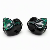 1DD 6BA CIEM Moniteur intra-auriculaire personnalisé avec haut-parleurs hybrides et boîtier en résine sur mesure
