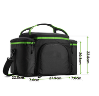 Sac isotherme extra large personnalisé en usine de qualité supérieure sac à lunch isotherme pour pique-nique et camping