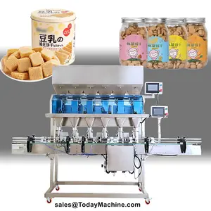 Machine de remplissage automatique de nourriture de peseur de combinaison de noix de casse-croûte
