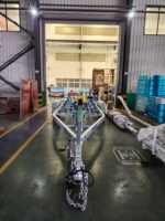 Remorque bateau en acier galvanisé à double essieu, remorque bateau de 28 pieds, capacité de charge de 7700 lb, remorque bateau à coque en V profond