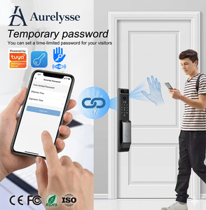 Cerradura Biométrica Aurelysse sin Contacto para Palma de la Mano con Verificación Subdérmica y Seguridad Anti-Clonación para Villas de Lujo Exclusivas - Product Image 4