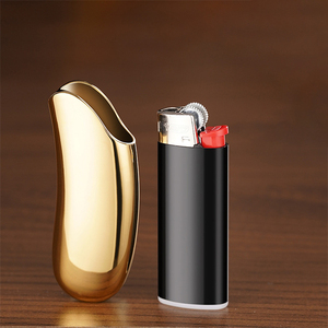 Accessori per Sigarette Personalizzati di Alta Qualità, Portaaccendino a Forma di Banana in Lega di Zinco Dorato, Custodia per <span class=keywords><strong>Accendino</strong></span> J5 - Product Image 1