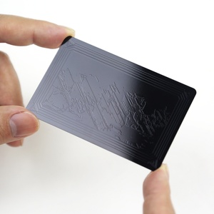 Tarjeta de Crédito de Metal Personalizada con Clip para Regalo, Impresión de Banda Magnética, Tarjeta de Crédito en Blanco para Grabado Láser - Product Image 3