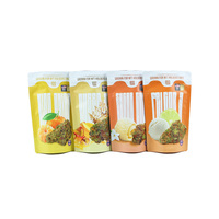 Sachet latéral personnalisé en aluminium et plastique pour emballage de miel, thé, café, lait en poudre