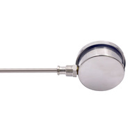 Thermomètre bimétallique tout en acier inoxydable, thermomètres numériques, antichocs, instrument de mesure de la température, jauge de thermomètre à eau