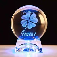 Machine de gravure sur boule de cristal laser 3D, imprimante photo 3D personnalisée sur cristal