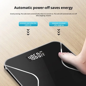 Balance électronique intelligente précise, appareil numérique portable pour la mesure quotidienne du poids des personnes, balance de pesée corporelle - Product Image 3