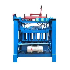 Machine de fabrication de blocs de terre en argile, sol compressé manuel, argile rouge, logo, machine de fabrication de briques