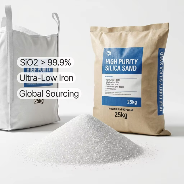Premium Grade Silica Filter Sand Uniform Angular Particles 99-99.9% Purity for Industrial Water Purification Pool Filtration
