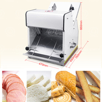 DE QDMECH Trancheuse à pain de grande capacité Trancheuse à pain grillé de qualité supérieure à bas prix