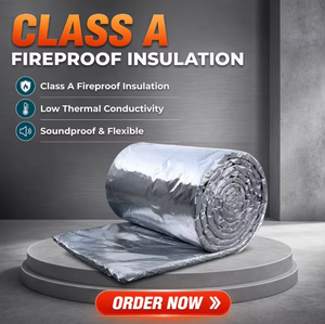 Rotolo di Condotto d'Aria Flessibile in Alluminio Isolato <span class=keywords><strong>per</strong></span> Sistemi di Ventilazione HVAC e Isolamento <span class=keywords><strong>Termico</strong></span> - Product Image 2