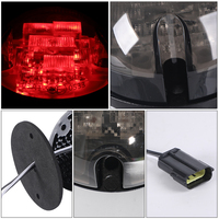 Mise à niveau du clignotant rond à Led, feu arrière de recul, feu latéral avant pour Land Rover Defender 90/110 1987-2016