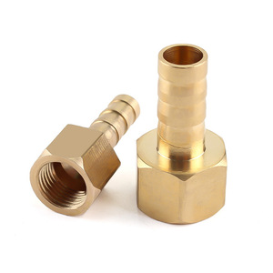 Conector Recto de Latón Estilo Pagoda PCF8-02/8-01/10-02/4-01-02 con Rosca Interna para Mangueras de Fontanería - Product Image 1