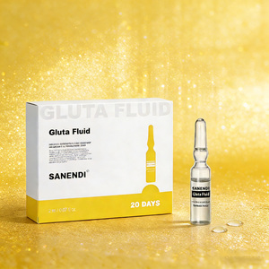 Sérum à l'acide hyaluronique, peptides et glutathion pour le contour des yeux, éclaircissant, hydratant et réparateur, usine cosmétique OEM - Product Image 3