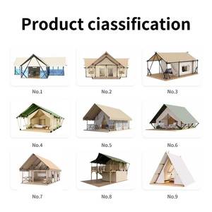 W-shaped Hotel Camping <b>Canopy</b> <b>Tents</b> for Outdoor Camping Events Outdoor Camping Hotel Residence (Sizes Can Be Customized) ZN-IDA8 - Product Image 4