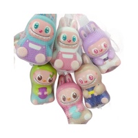 Jouet Squishy Dragon Compressible, Populaire et Tendance sur Internet (Zhejiang), à Rebond Rapide et Lent, Gadget Anti-Stress, Sac en Filet