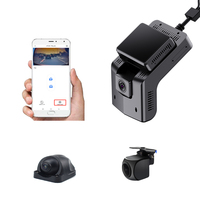 SeemeTech Dashcam 1080P Berkualitas Tinggi Terlaris 2CH Car DVR AI ADAS DMS 4G GPS Perekam Video Kontrol Aplikasi Darurat SOS