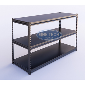 Étagères/rafts à rivets sans boulons à 3 niveaux Vietnam One Tech, système d'assemblage rapide, réglables, revêtement électrostatique en poudre - Product Image 5