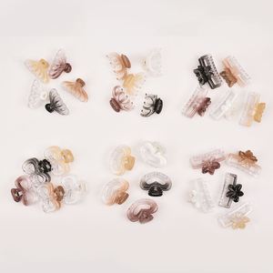 Vente en gros de pinces à cheveux en acétate de couleur dégradée pour femmes, accessoires pour cheveux - Product Image 1