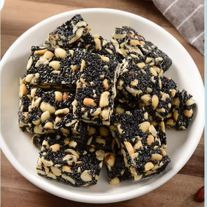 חואנגלאאו חטיף שומשום שחור פריך, חטיף שומשום שחור ובוטנים, חטיף אגוזים מזין, חטיף לזמן התה, 90 גרם - Product Image 5