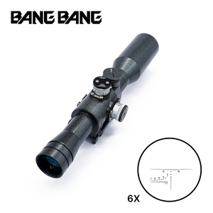 Lunette de visée BANGBANG, lunette de chasse avec anneaux de montage pour l'observation de la faune Po6x42 - Product Image 3