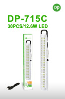Lampe d'urgence de camping en gros d'usine DP Batterie rechargeable DP Charge solaire