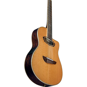 EKO GUITARS-Para MIA N400CE, guitarra clásica electrificada HQ, forma de cuerpo recortada de nailon, presistema Fishman, tapa de cedro macizo - Product Image 3