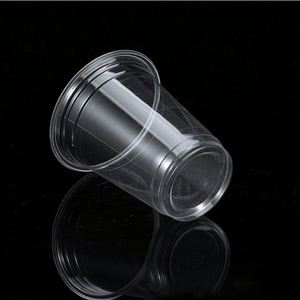 Vasos Desechables para Mascotas, Vasos de Plástico Transparentes para Té con Leche y Smoothies con Tapa - Product Image 1
