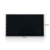 7 ''2 Din Auto Multimédia GPS Wifi BT Radio 7 pouces Écran tactile Android Voiture Vidéo Stéréo Lecteur Autoradio
