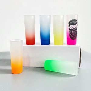 Verres à whisky et à cocktail dégradés givrés de 2,5 oz, 3 oz, 70 ml, verres à shot couleur ombrée pour la sublimation et la personnalisation - Product Image 2