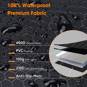 <span class=keywords><strong>Housse</strong></span> de siège de <span class=keywords><strong>voiture</strong></span> pour <span class=keywords><strong>chien</strong></span> et animal de compagnie, durable, anti-rayures, imperméable, antidérapante, <span class=keywords><strong>housse</strong></span> de siège arrière universelle, adaptée à la plupart des voitures et <span class=keywords><strong>housse</strong></span> de <span class=keywords><strong>coffre</strong></span> - Product Image 4