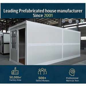 Conteneur d'expédition pliable portable pour dortoirs de chantier et logements de travailleurs - Product Image 1