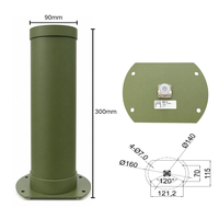 Antenne directionnelle en U-PVC pour canons anti-drone 1150-1300 MHz, gain ≥9dBi, pour systèmes de brouillage RF