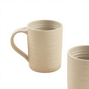 Taza de Cerámica con Acabado Mate, Gran Capacidad, Estilo Minimalista, para Agua, Té, <span class=keywords><strong>Desayuno</strong></span>, Sofisticada - Product Image 1