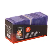 35 पीटी पीवीसी 3 "x 4" Toploaders कार्ड धारकों के लिए पैसा भी भीतरी आस्तीन बंडल ट्रेडिंग और खेल कार्ड